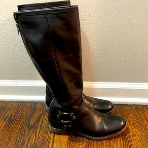 Frye riding boots size 8 black